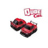  MINI GT - QUBE CARZ NISSAN LB-ER34 SUPER SILHOUETTE SKYLINE RED BLACK - QZ00402 