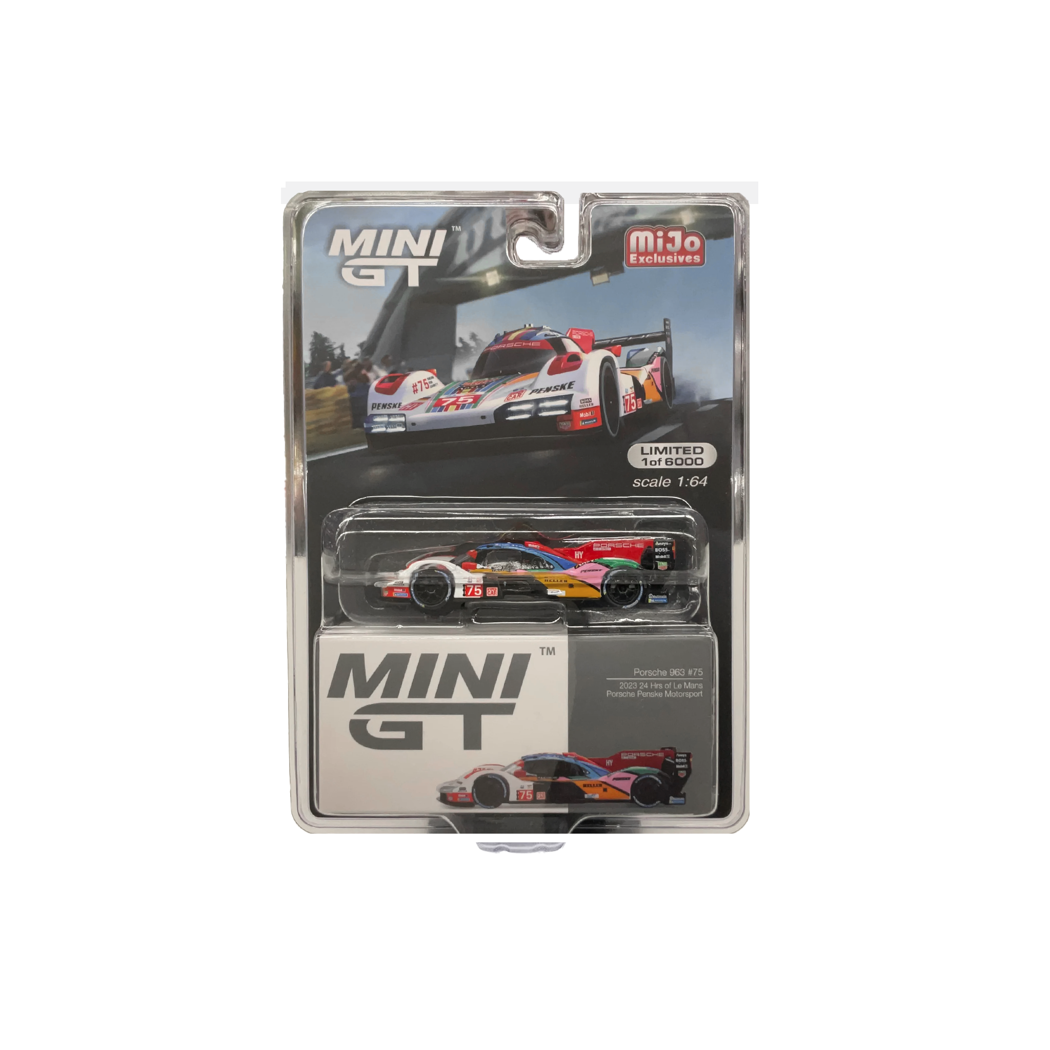  MINI GT Porsche 963 #75 Porsche Penske Motorsport 2023 24 Hrs of Le Mans 740 