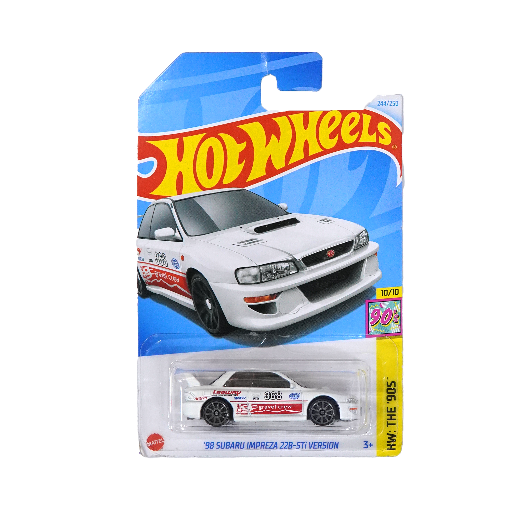  HOT WHEELS BASIC '98 SUBARU IMPREZA 22B-STi VERSION HTB12 