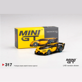  MINI GT - Bugatti Vision Gran Turismo Yellow - MGT00317 