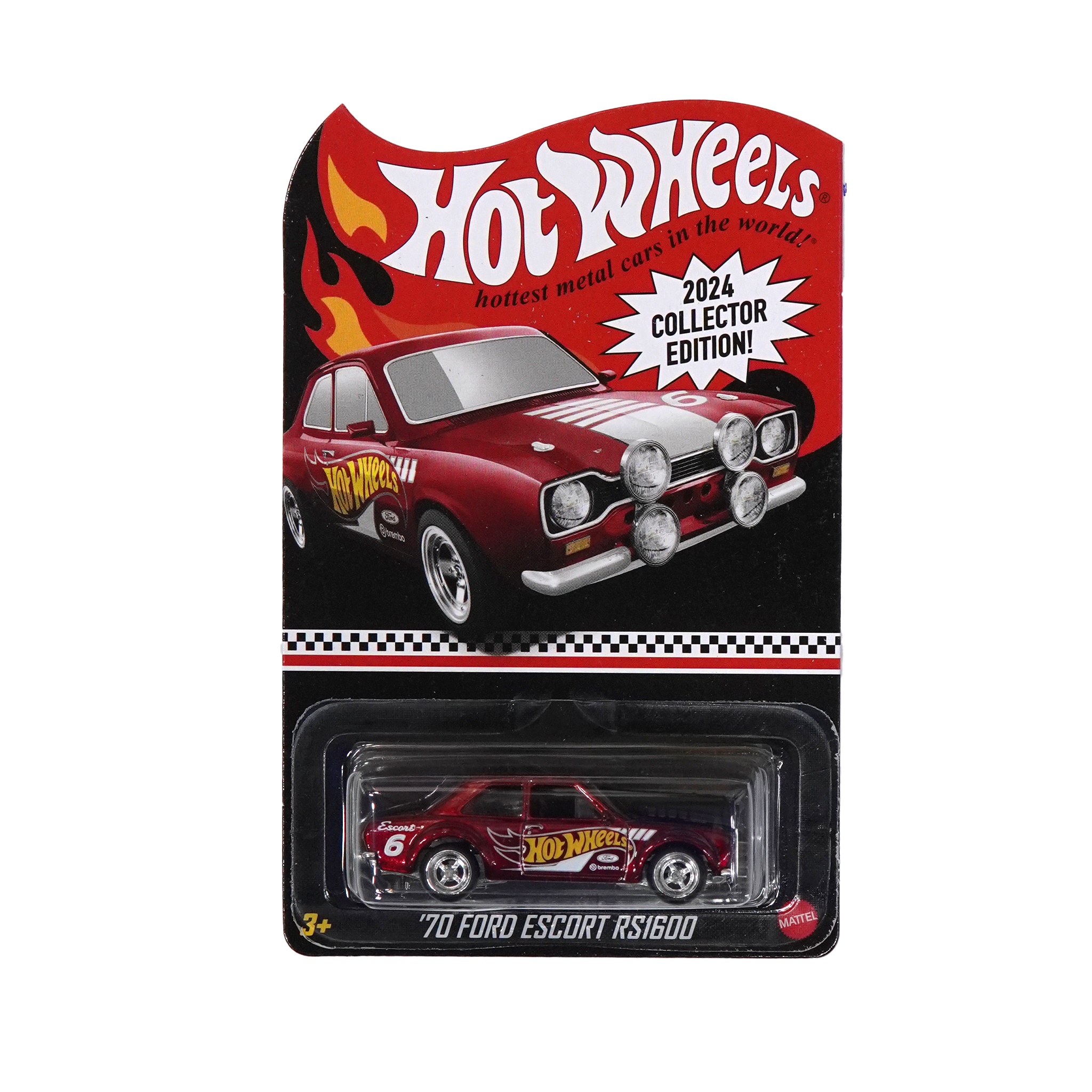  HOT WHEELS COLLECTOR EDITION - '7D FORD ESCORT RSISOD HTF92 