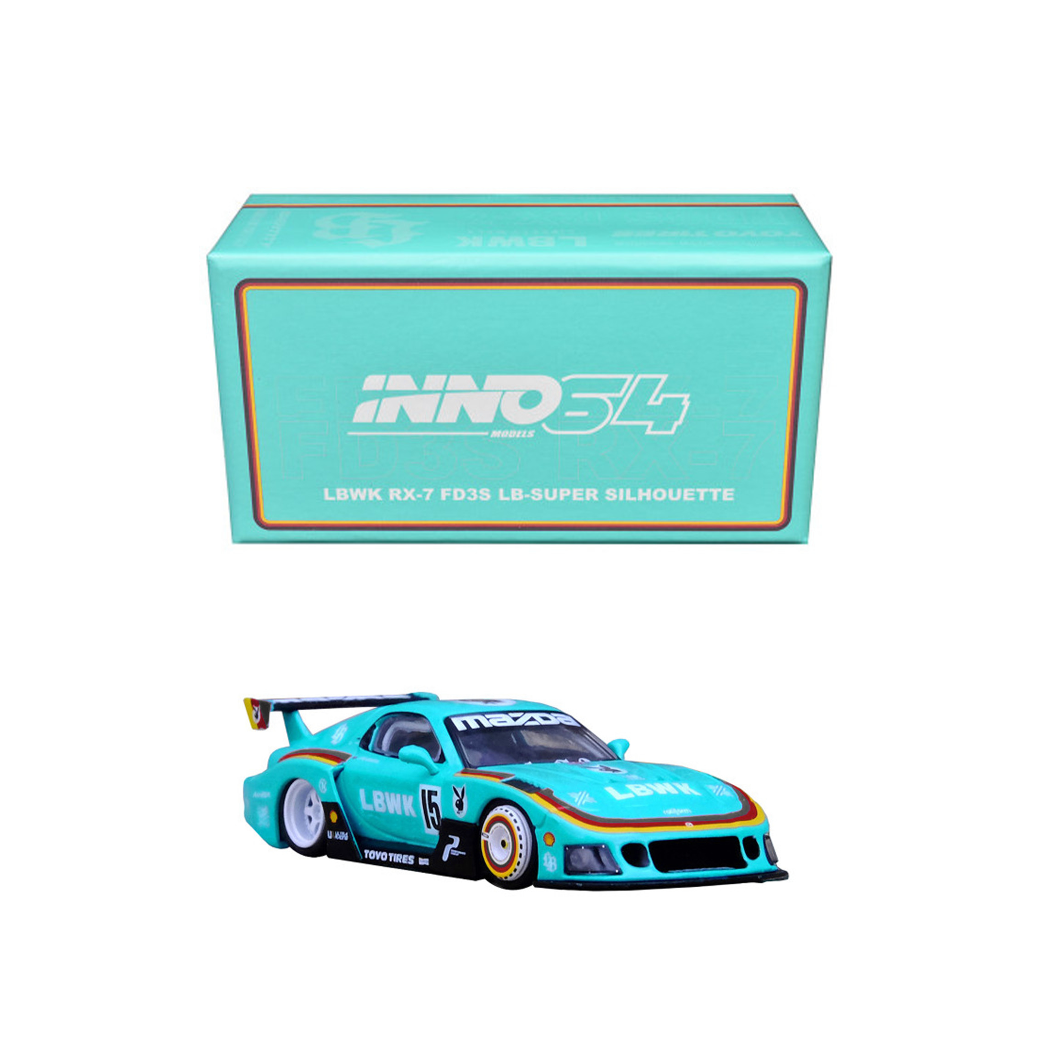  INNO 64 FD3S RX-7 LB-SUPER SILHOUETTE INN64-LBWK-RX7-03 
