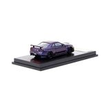  IGNITION MODEL X TARMAC WORKS - 1/64 NISMO R34 GT-R Z-TUNE PURPLE METALLIC - IG3839 
