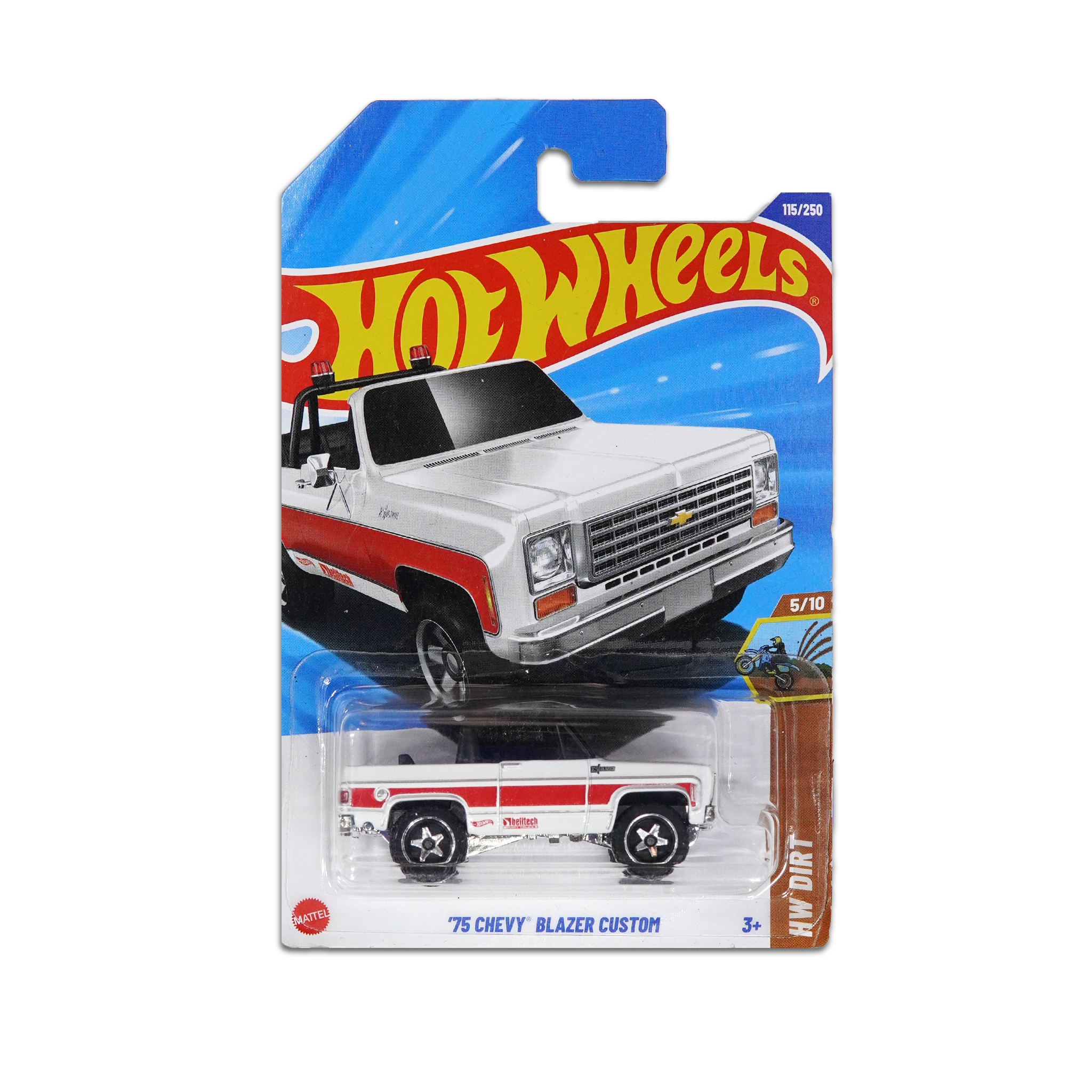  HOT WHEELS BASIC '75 CHEVY BLAZER CUSTOM HYY01 