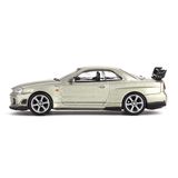 MINI GT - 1/64 NISSAN SKYLINE GT-R R34 TOMMYKAIRA R-Z MILLENIUM JADE - 697 