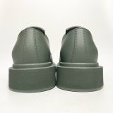  BALENCIAGA TRAINERS WORN-OUT DARK GREEN 717805W0FOI1025 
