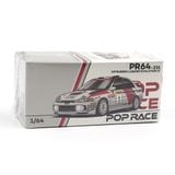  POP RACE - 1/64 MITSUBISHI LANCER EVOLUTION IV SAFARI RALLY KENYA 1998 - PR64231 