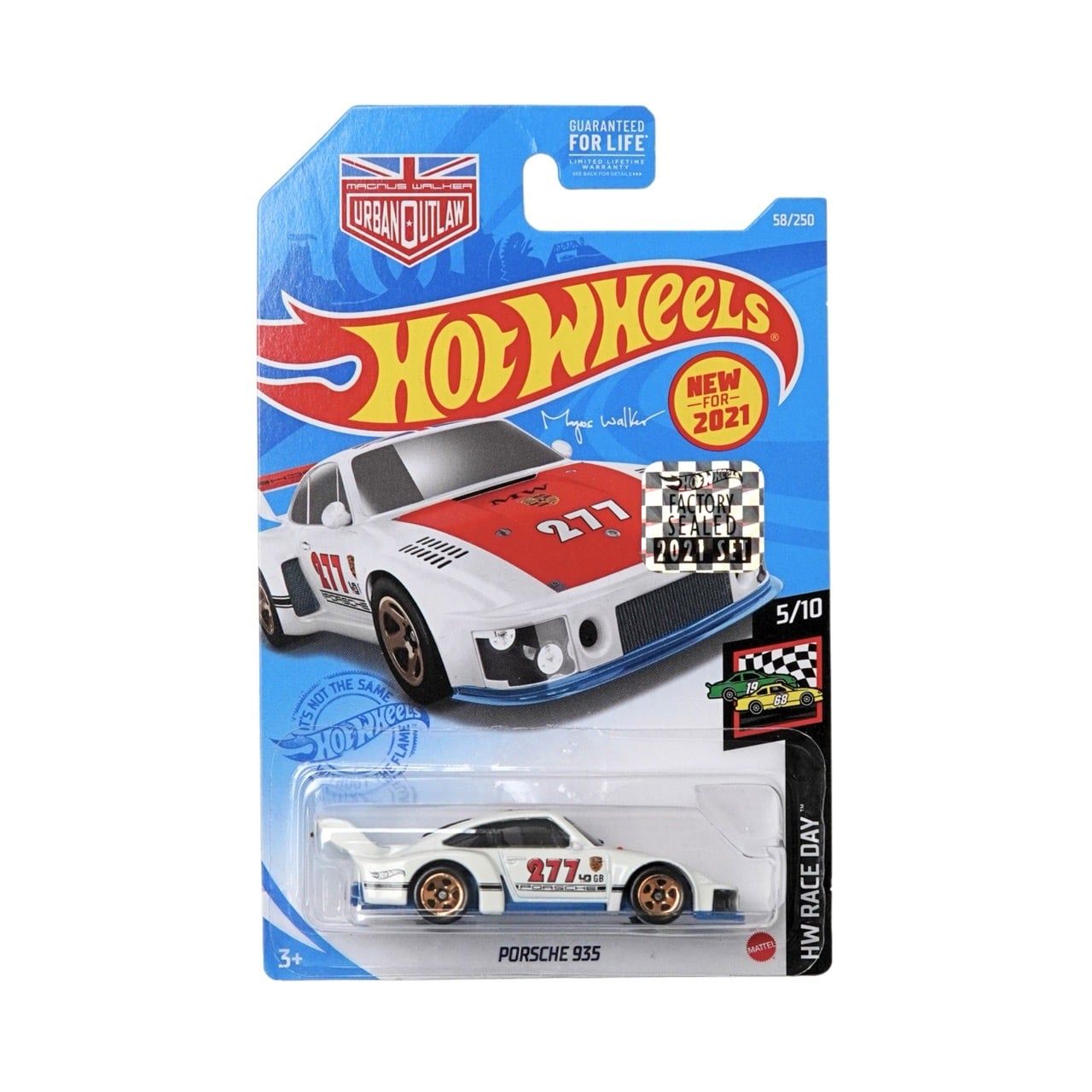  HOT WHEELS FACTORY SEALED - PORSCHE 935 MAGNUS WALKER - GRX60 