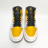  NIKE AIR JORDAN 1 MID UNIVERSITY GOLD 554724-170 