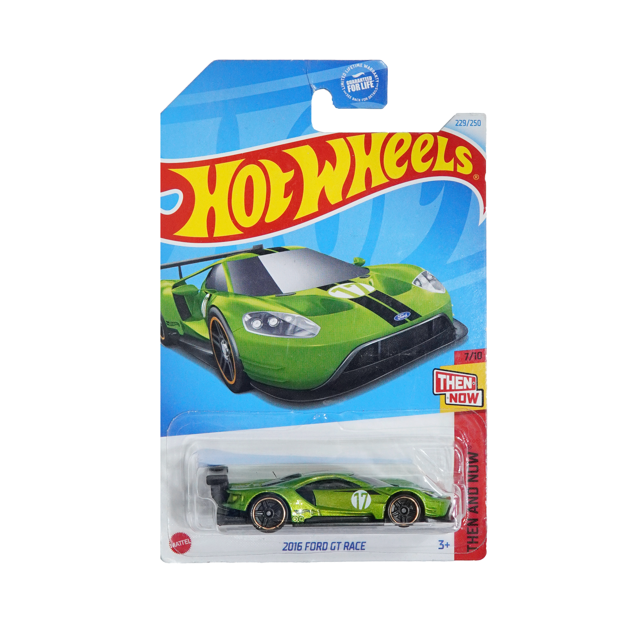  HOT WHEELS BASIC 2016 FORD GT RACE HTC71 