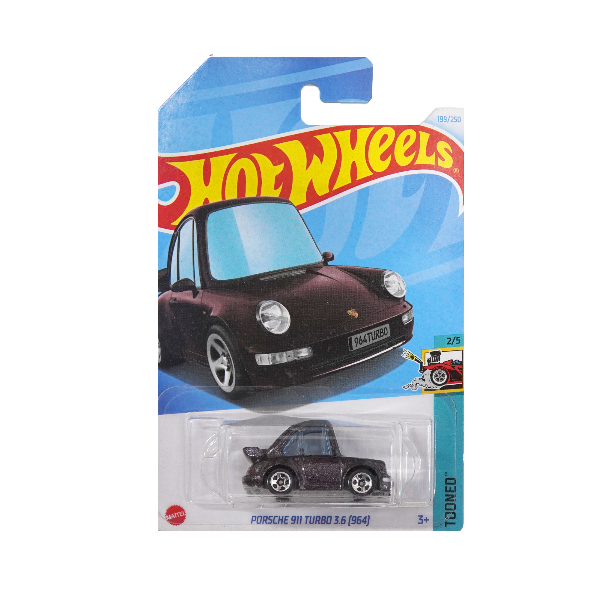  HOT WHEELS BASIC PORSCHE 911 TURBO 3.6 (964) HTB41 