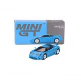  MINI GT - 1/64 BUGATTI EB110 GT BLU BUGATTI - 644 