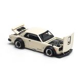  POP RACE - Nissan Skyline GT-R V8 Drift Hakosuka White - PR64113 