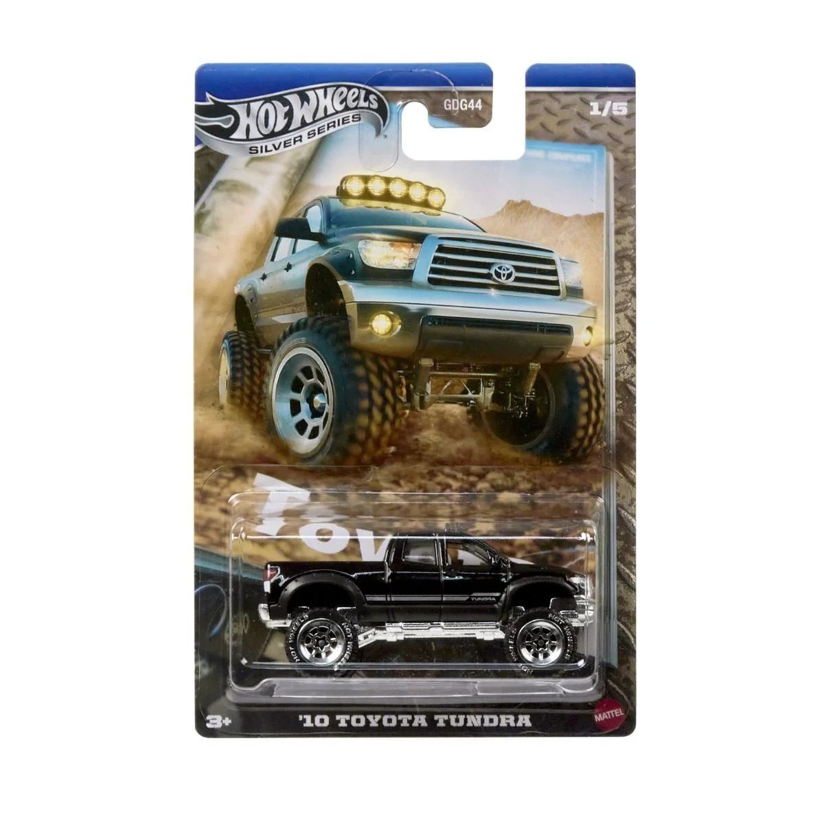  HOT WHEELS SILVER - '10 TOYOTA TUNDRA - JCB71 