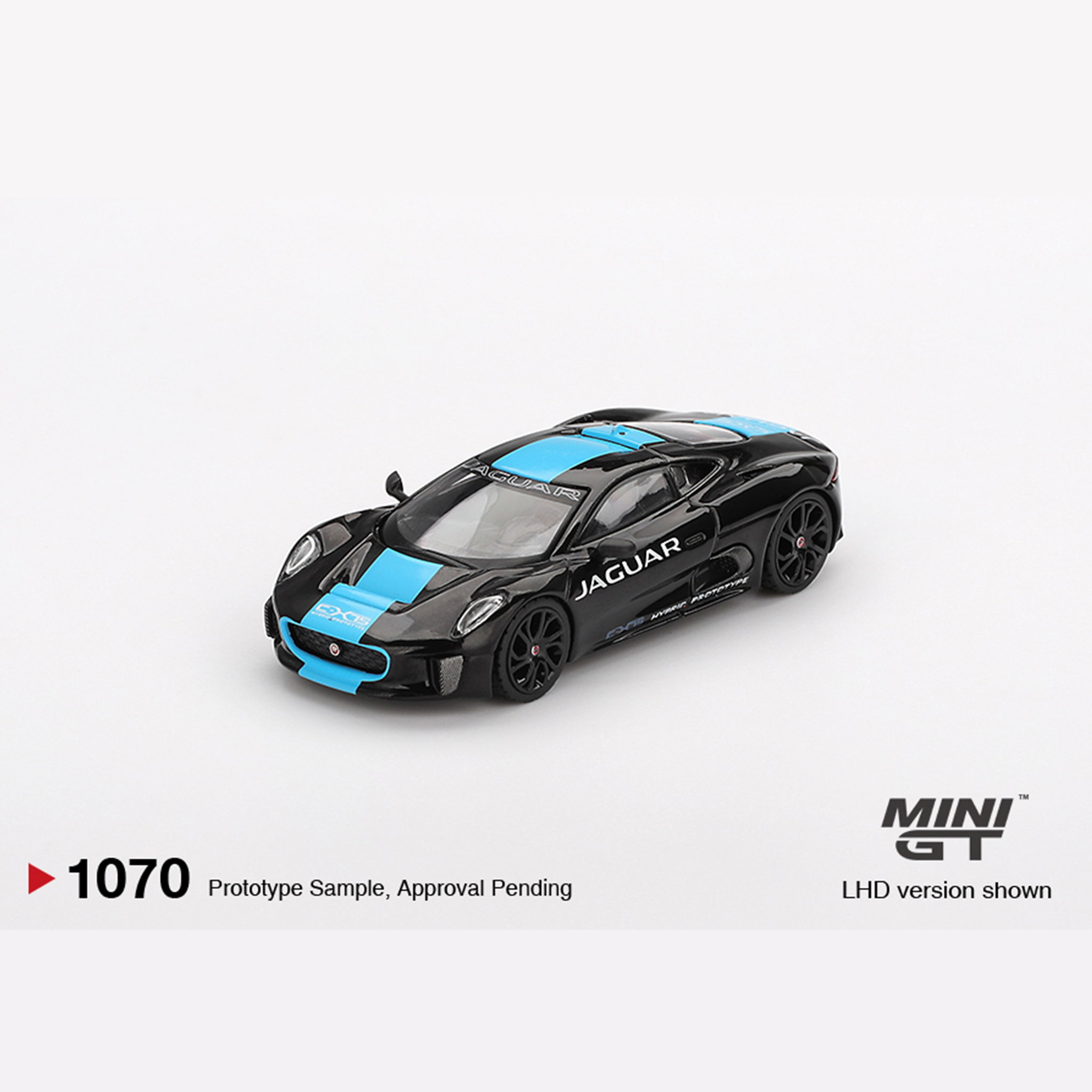 MINI GT Jaguar C-X75 Black 1070 