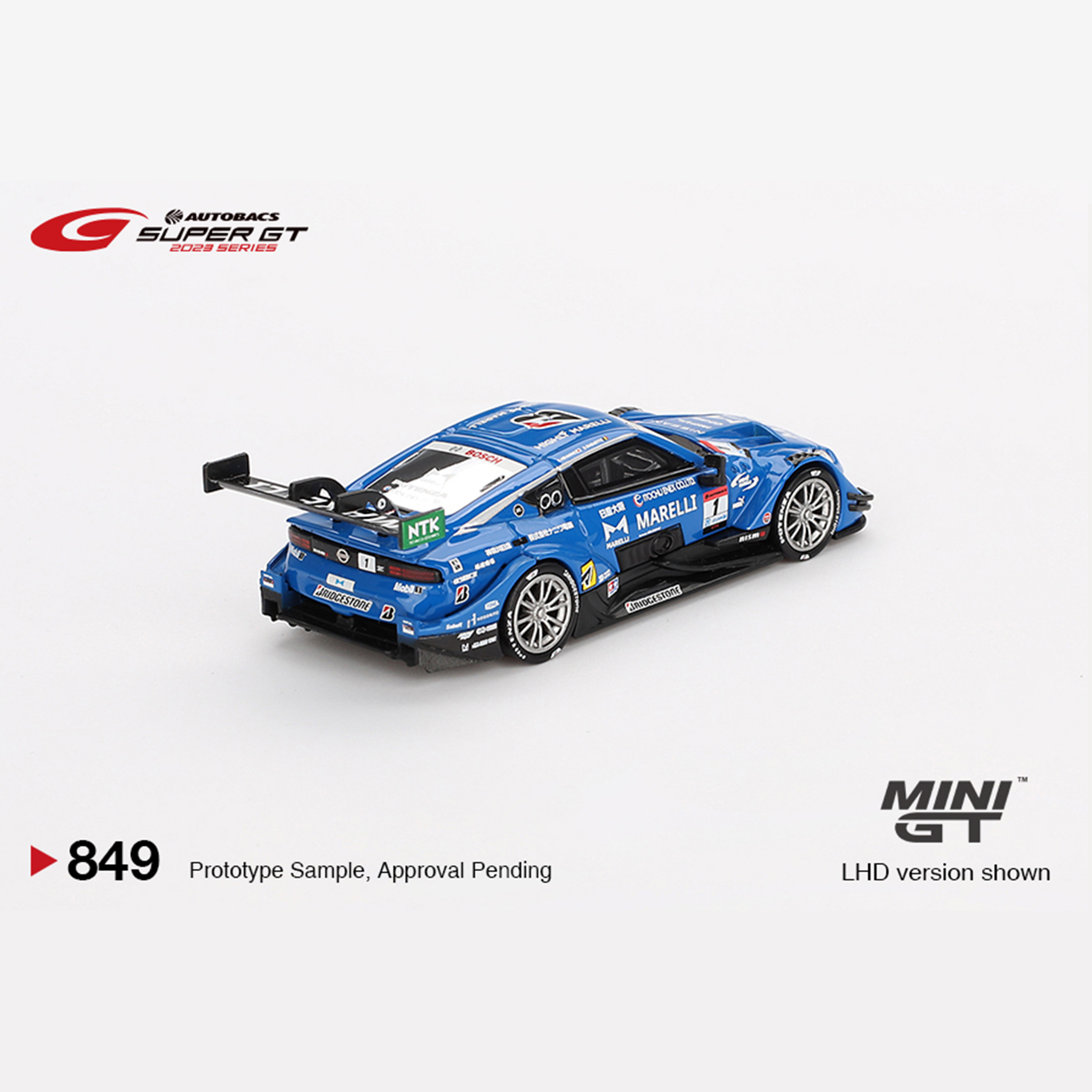 MINI GT -Nissan Z GT500 #1 MARELLI IMPUL Z TEAM IMPUL 2023 SUPER