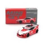  MINI GT - 1/64 LB WORKS TOYOTA GR SUPRA RED WHITE - 1103 