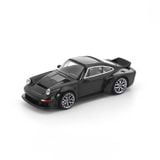  POP RACE - 1/64 PORSCHE SINGER DLS TURBO ROAD BLACK - PR64292 