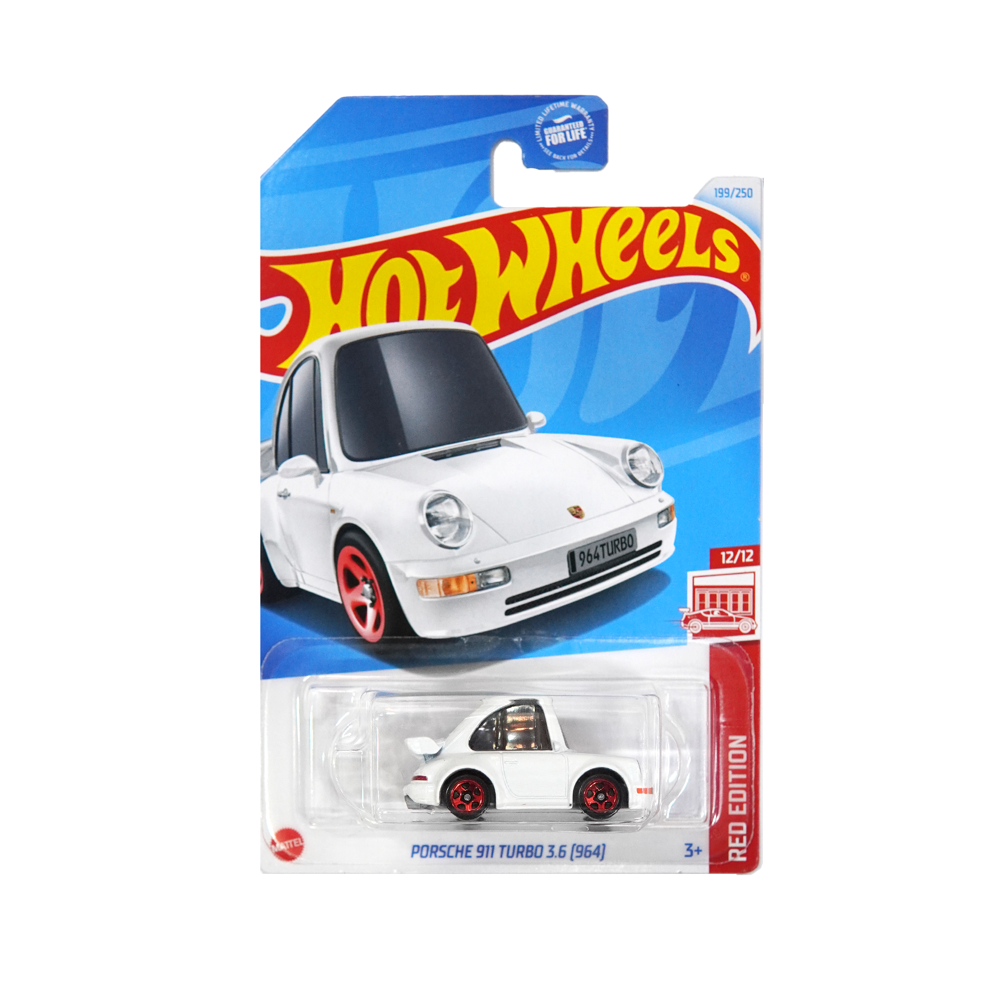  HOT WHEELS BASIC PORSCHE 911 TURBO 3.6 (964) HTF84 