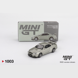  MINI GT - Nissan Skyline GT-R (R34) V-Spec II Nür Millenium Jade - 1003 