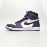  NIKE AIR JORDAN 1 RETRO HIGH OG COURT PURPLE 2.0 555088-500 