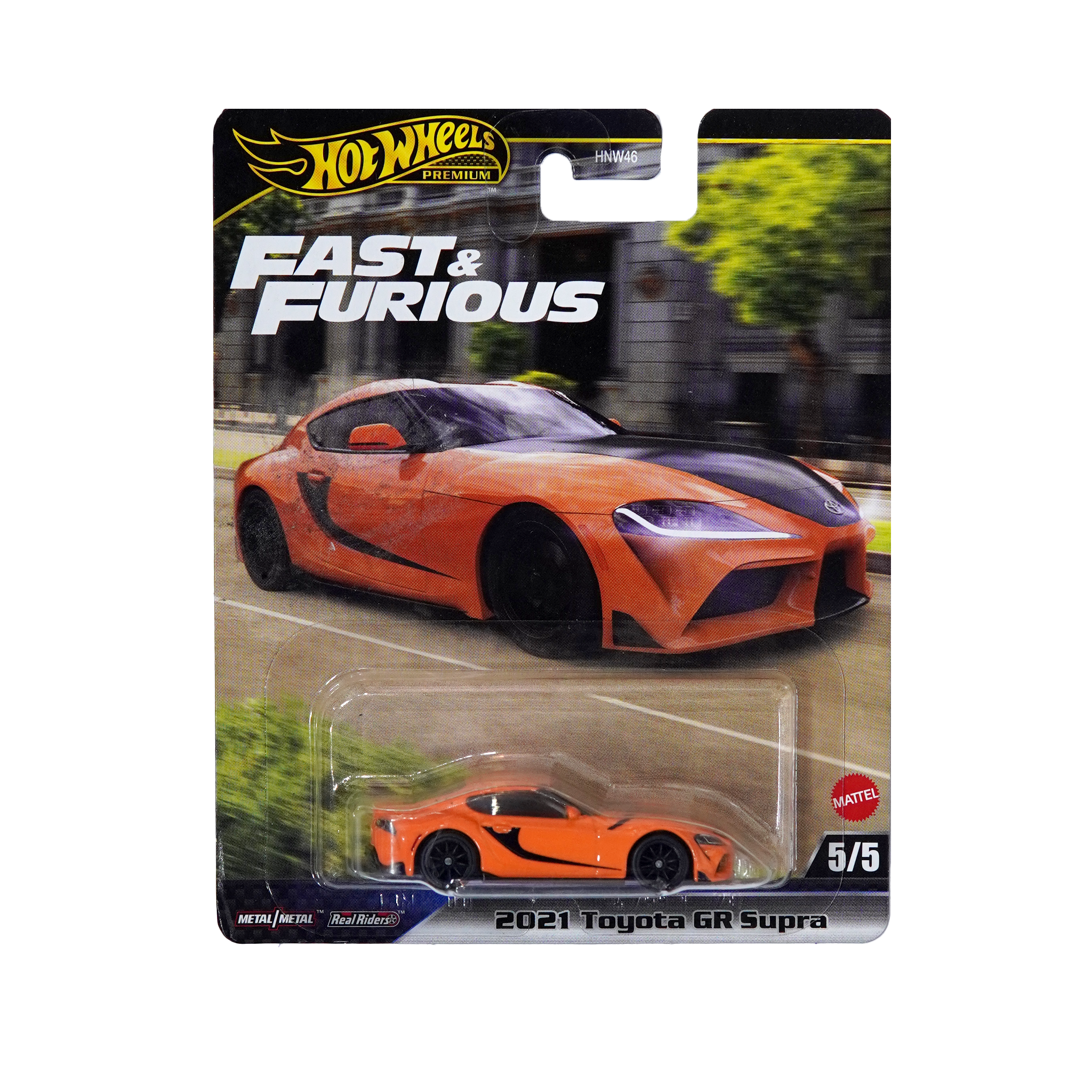  HOT WHEELS PREMIUM 2021 TOYOTA GR SUPRA JBM00 