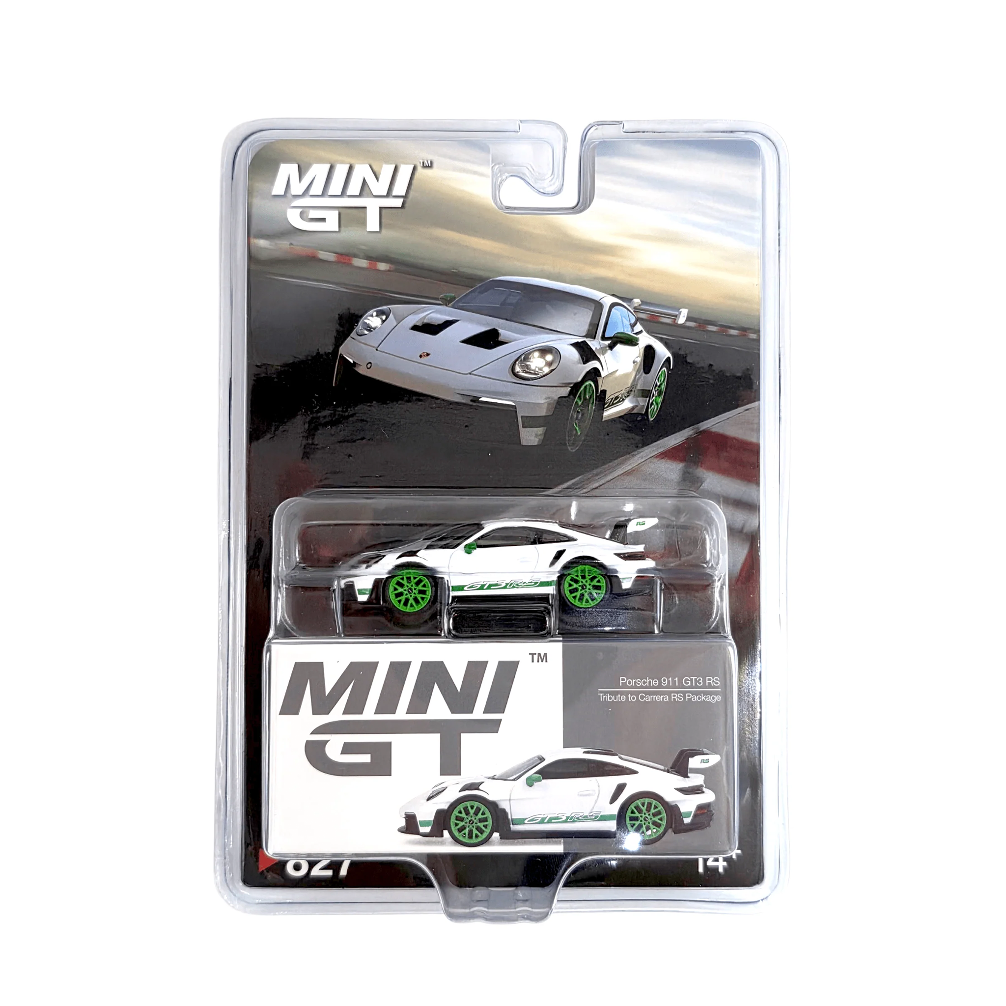 MINI GT - Porsche 911 (992) GT3 RS Tribute to Carrera RS Package