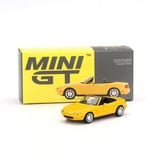  MINI GT - 1/64 MAZDA MX-5 EUNOS ROADSTER SUNBURST YELLOW - 393 