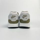  NIKE AIR MAX 1 WHITE BLACK MEDIUM OLIVE FD9082-102 