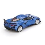 MINI GT - 1/64 CHEVROLET CORVETTE Z06 2023 ELKHART LAKE BLUE METALLIC - 892 