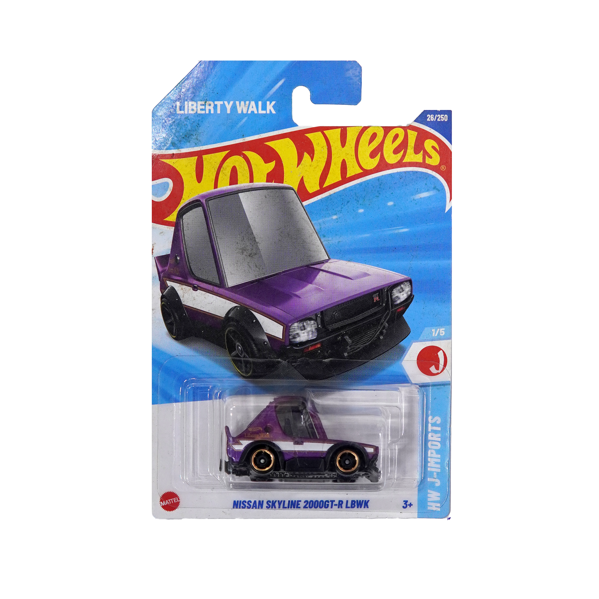  HOT WHEELS BASIC NISSAN SKYLINE 2000GT-R LBWK HYW79 