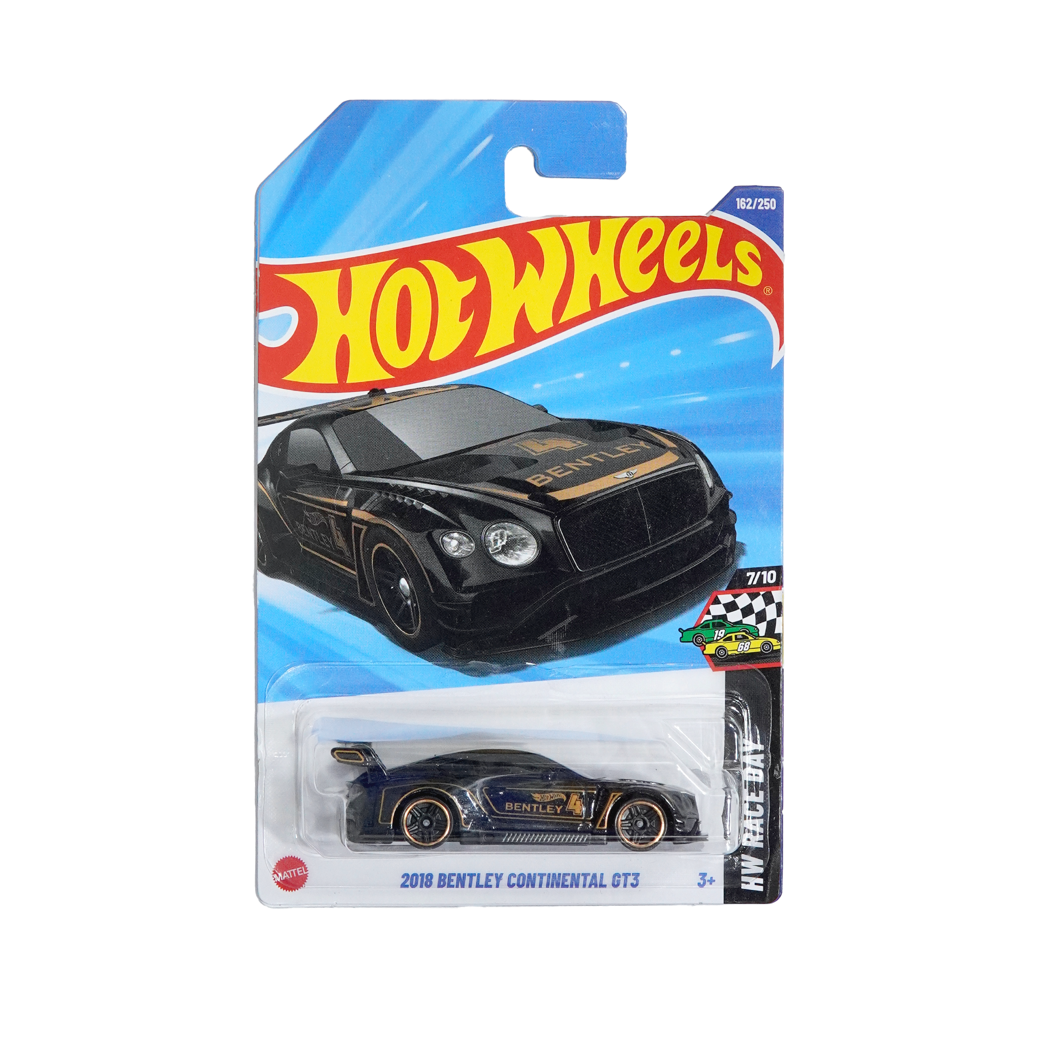 HOT WHEELS BASIC 2018 BENTLEY CONTINENTAL GT3 JBB30 