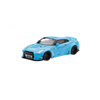  MINI GT - LB★WORKS Nissan GT-R R35 LBWK Light Blue - 4 