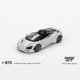  MINI GT - McLaren 750S Spider Cirrus Grey - 973 