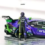  MINI GT - [COMBO] LAMBORGHINI HURACAN GT3 EVO2 #78 FORTE RACING 2024 IMSA DAYTONA 24 HRS + DAI FIGURE PREMIUM - 1062F 