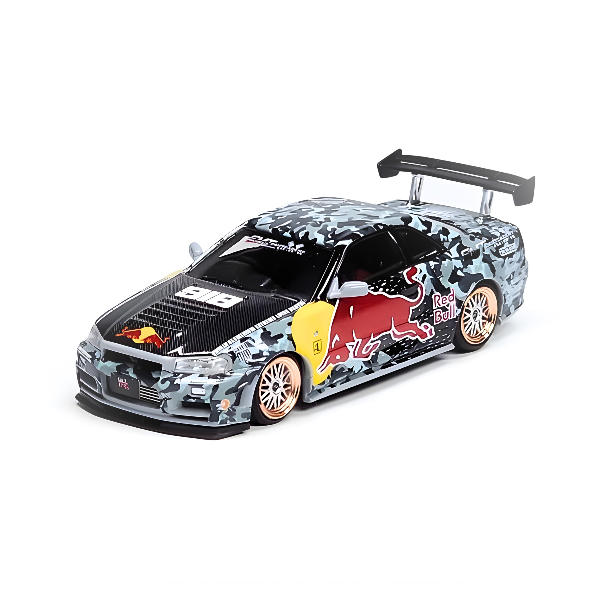 FAST SPEED - 1:64 NISSAN SKYLINE GT-R R34 NISMO Z-TUNE RED BULL