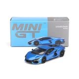  MINI GT - CHASE INCLUDED - LAMBORGHINI REVUELTO BLU ELEOS - 748 