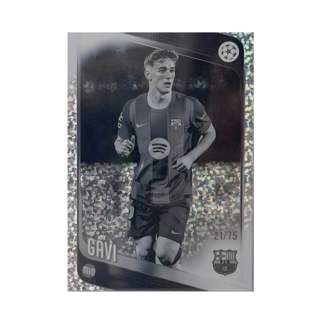  TOPPS UEFA CHAMPIONS LEAGUE - GAVI FC BARCELONA 21/75 - T26.132 