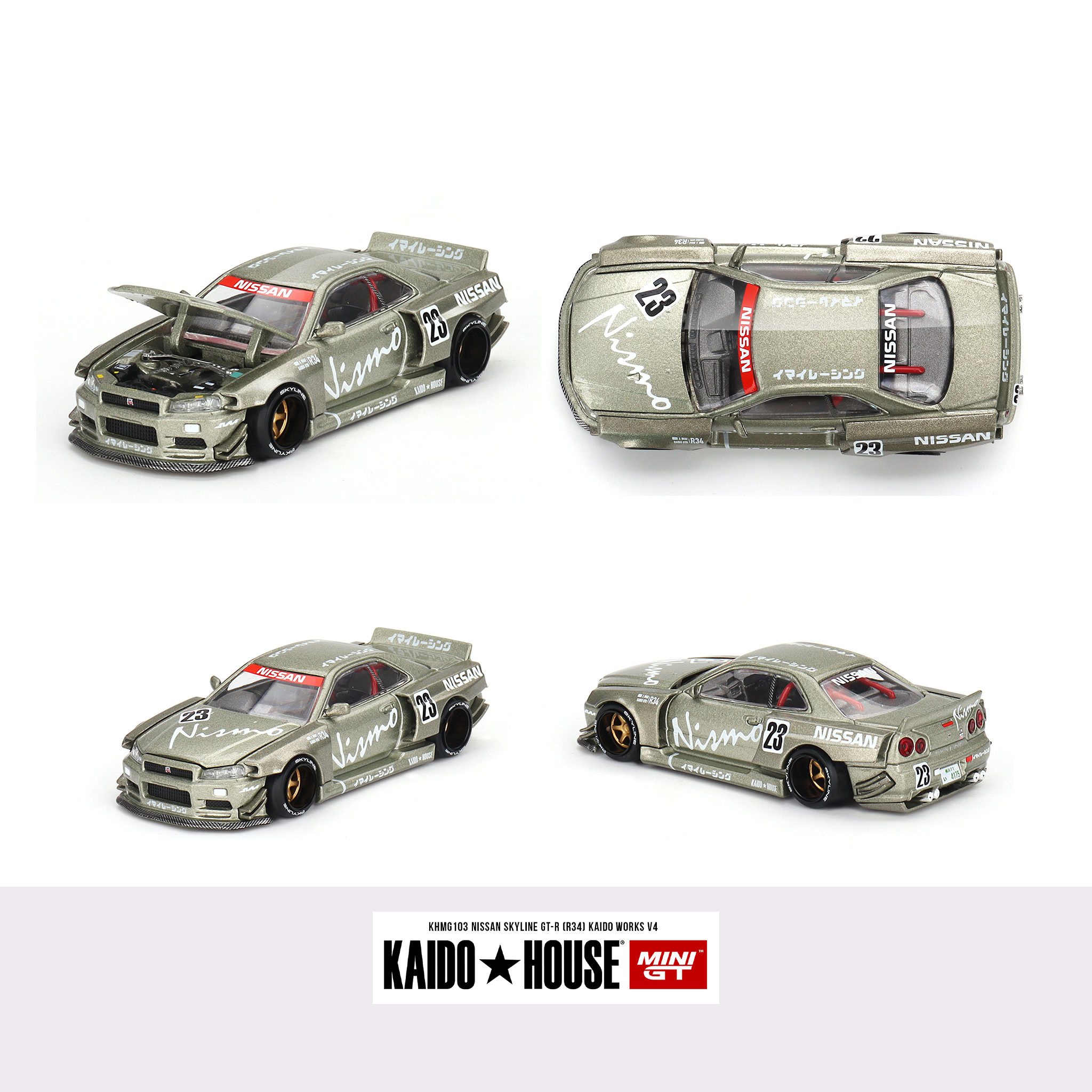  KAIDO HOUSE - Nissan Skyline GT-R (R34) Kaido Works V4 - KHMG103 