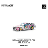  POPRACE - NISSAN SKYLINE GT-R R32 PR64103 