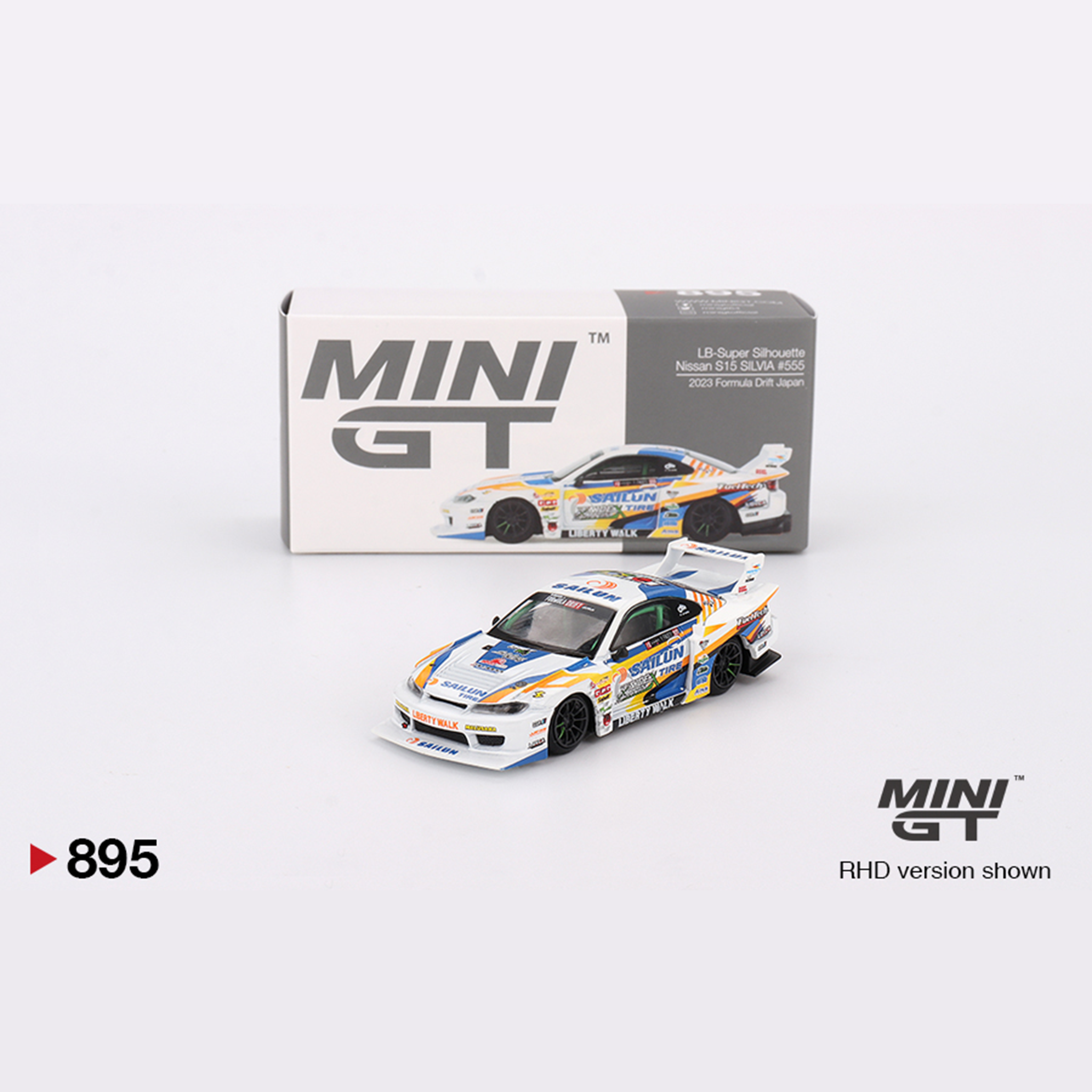 MINI GT - Nissan LB-Super Silhouette S15 SILVIA #555 2023 Formula