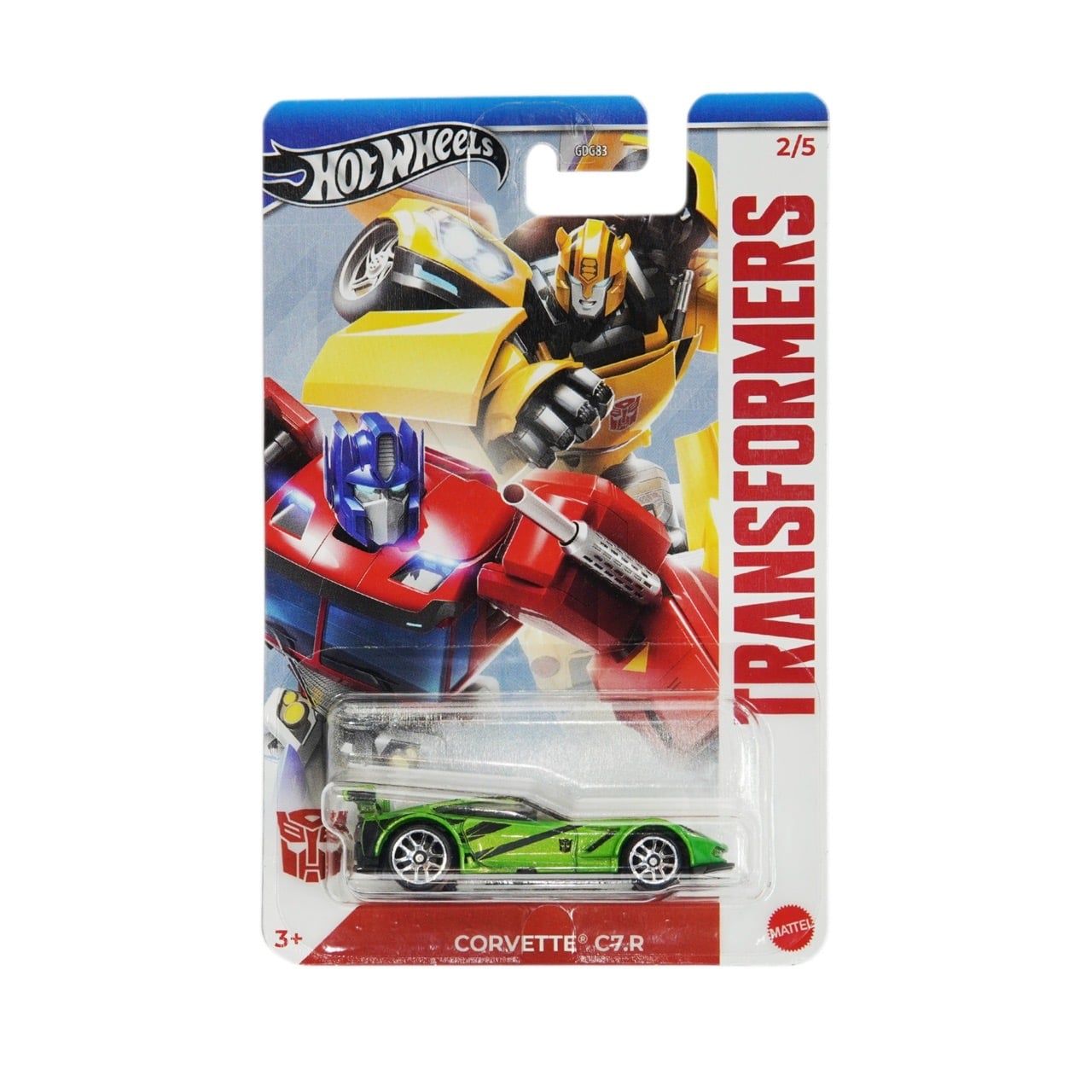  HOT WHEELS SILVER CORVETTE® C7.R HRV59 