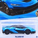  HOT WHEELS EXOTICARS - MCLAREN W1 BLUE - JJJ39 