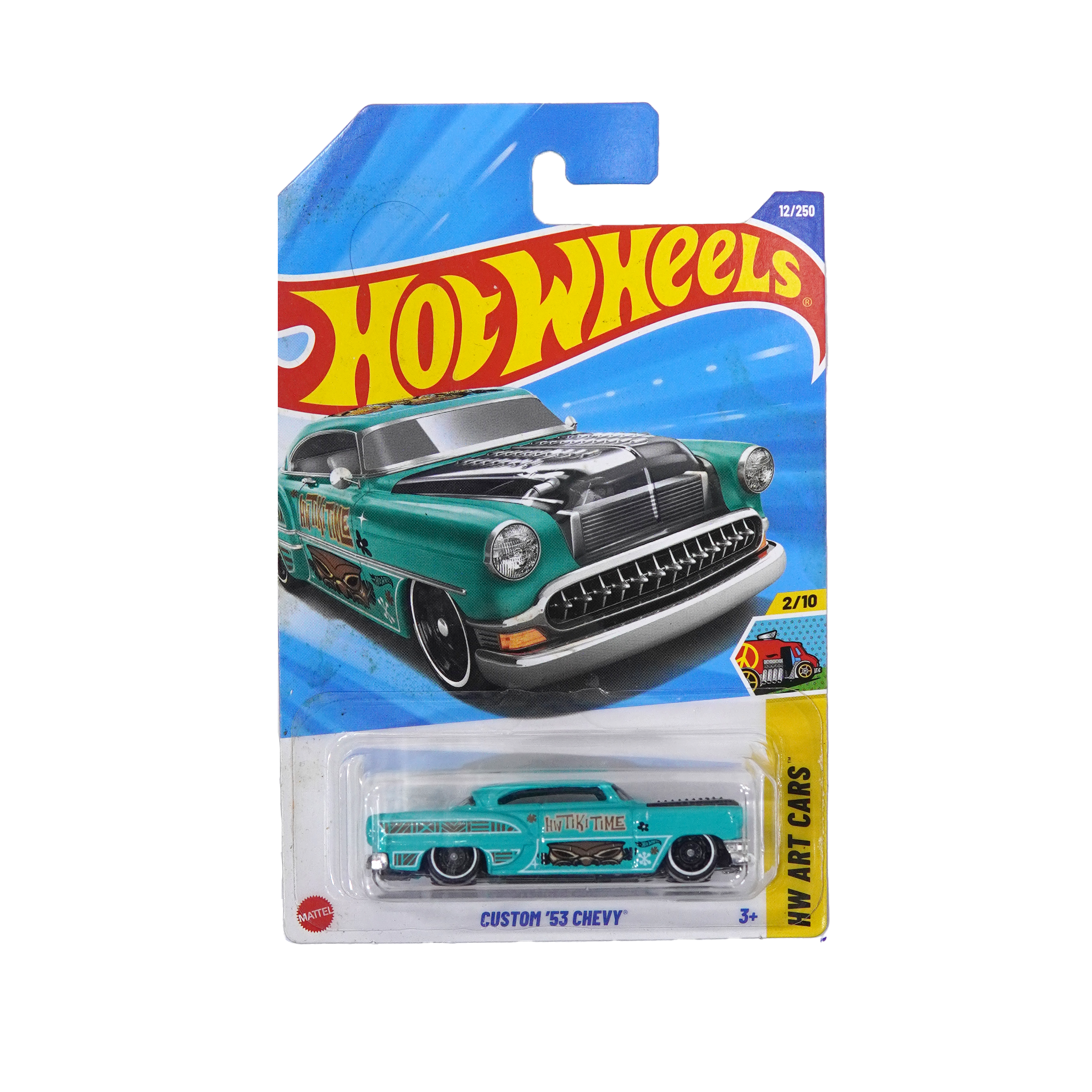  HOT WHEELS BASIC CUSTOM '53 CHEVY HYW68 