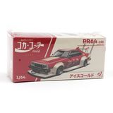  POP RACE - 1/64 NISSAN SKYLINE C210 KAIDO RACER BOSOZOKU STYLE COCA COLA - PR64135 