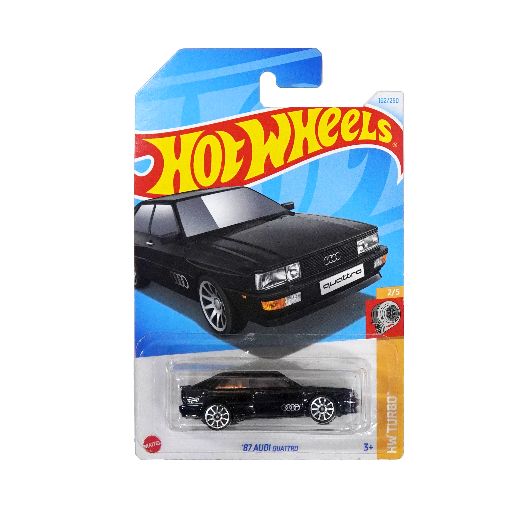  HOT WHEELS BASIC '87 AUDI QUATTRO HTD24 