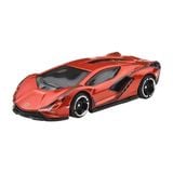  HOT WHEELS SILVER - LAMBORGHINI SIAN FKP 37 HYBRID SPEED - JCB77 