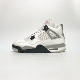  NIKE AIR JORDAN 4 RETRO 2025 GS WHITE CEMENT IB4171-100 