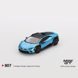  MINI GT - Lamborghini Huracán Sterrato Blu Aegir - 807 