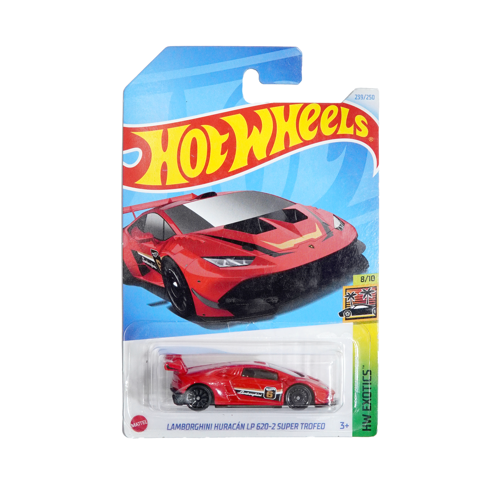  HOT WHEELS BASIC LAMBORGHINI HURACÁN LP 620-2 SUPER TROFEO HTC25 